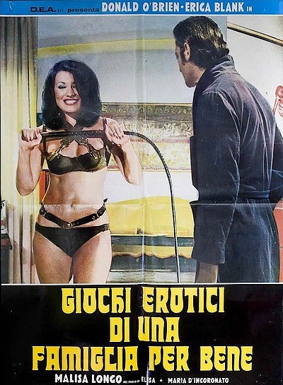 Эротические игры для хорошей семьи / Giochi erotici di una famiglia per bene (1975) VHSRip