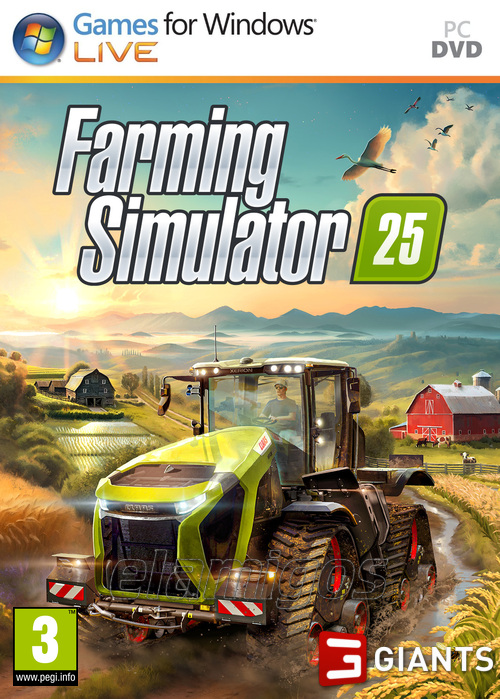 Farming Simulator 25 (2024) version 1.2.1.0 (11.11.2024). Polska Wersja Językowa