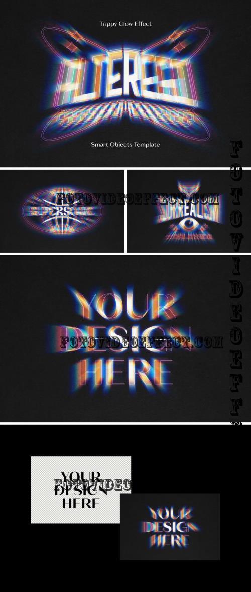 Trippy Glow Text & Logo Effect - 289219604 - WJADAAQ