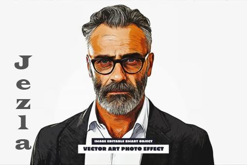 Vector Art Photo Effect- 289183589