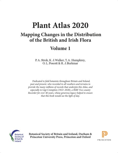 Stroh P  Plant Atlas 2020  Mapping Changes in the Distribution   Flora 2023