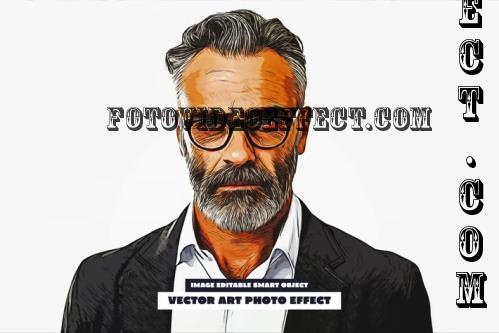 Vector Art Photo Effect- 289183589