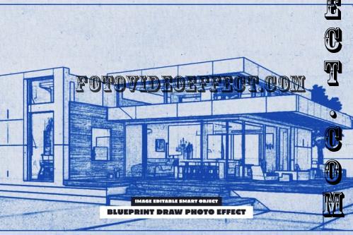 Blueprint Draw Photo Effect - 288825452 - LQYW4MM