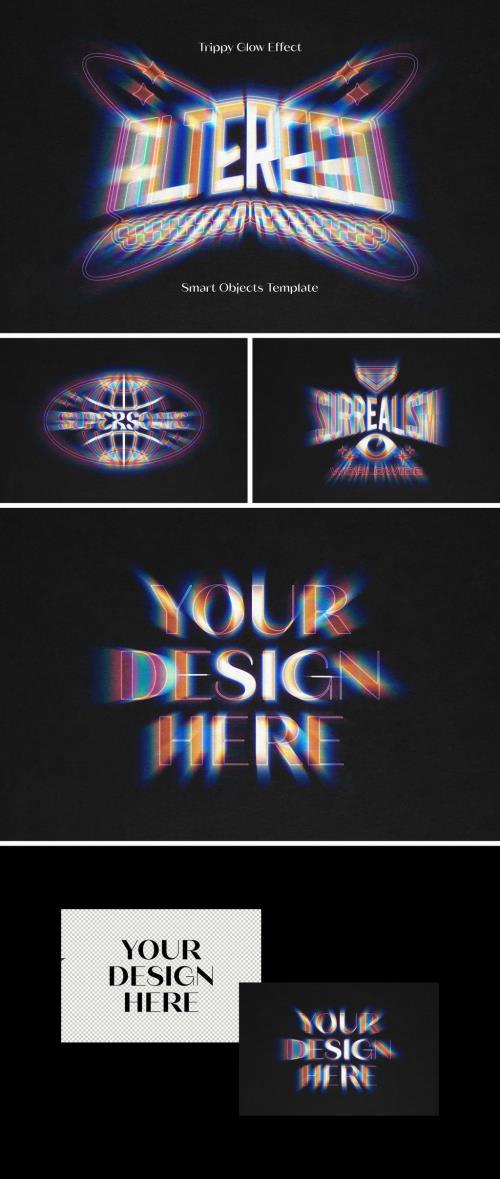 Trippy Glow Text & Logo Effect - 289219604 - WJADAAQ