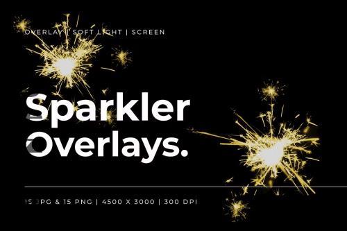 Sparkler Overlay - 288312160