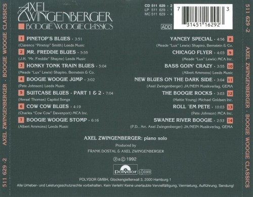 Axel Zwingenberger - Boogie Woogie Classic (1992) Lossless