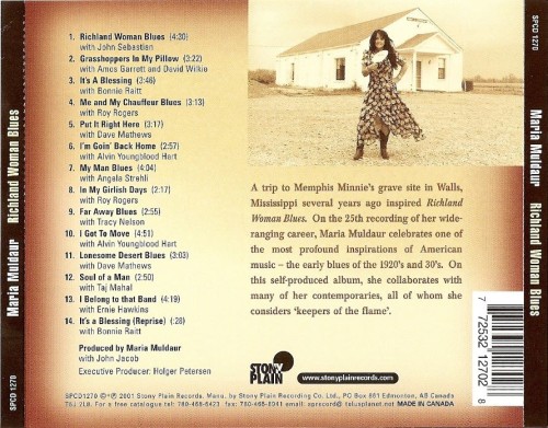 Maria Muldaur - Richland Woman Blues (2001)  Lossless