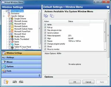 Actual Window Menu 8.15.2 Multilingual