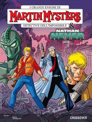 Martin Mystere N.417 - Martin Mystere & Nathan Never Crossover (SBE Novembre 2024) [Italian]