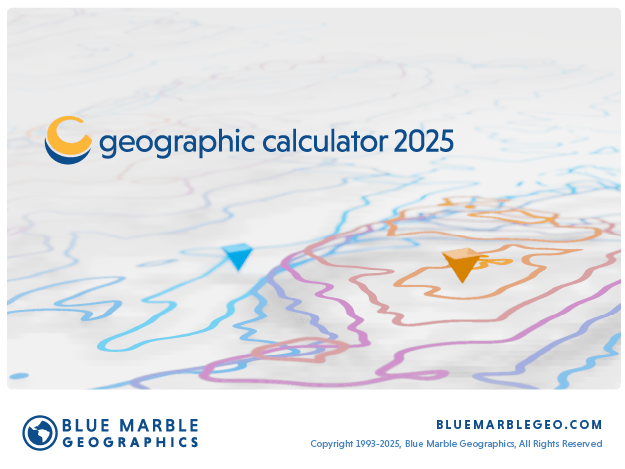 Blue Marble Geographic Calculator 2025 Build 412 (x64)