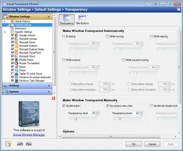 Actual Transparent Window 8.15.2 Multilingual