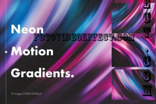 Neon Motion Gradient Backgrounds - UXF4ZKH