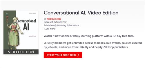 Conversational AI, Video Edition By Andrew Freed