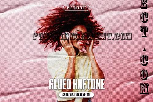 Glued Haftone Photo Effect - 289431897 -KXD4CL4