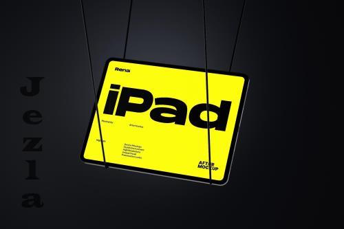 Hanging iPad Mockup