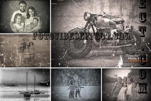 Vintage Art Editable Photo Effect - 42317074