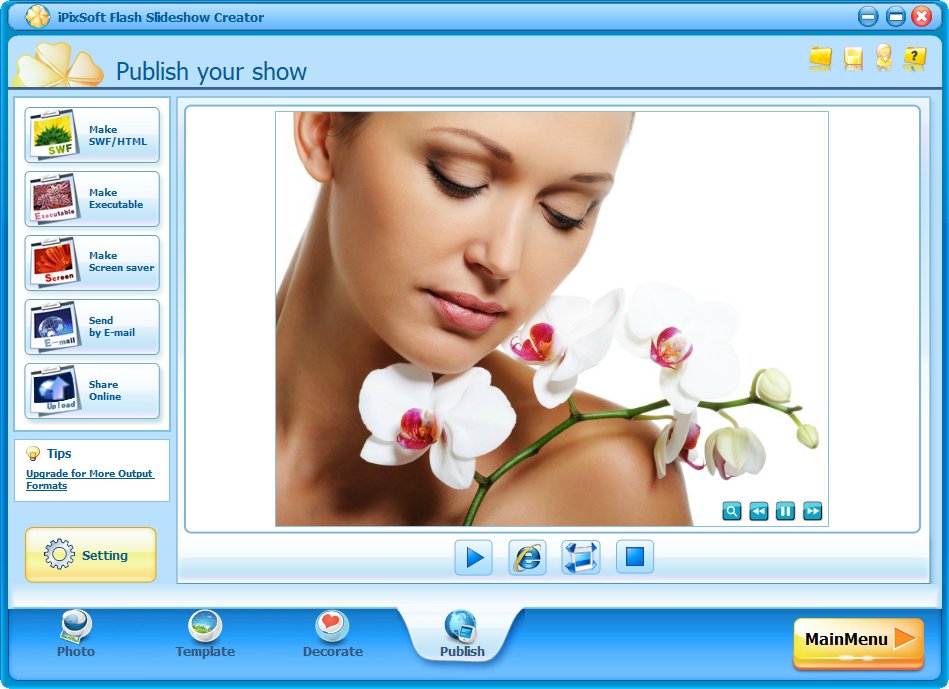 iPixSoft Flash Slideshow Creator 7.0.0 Multilingual