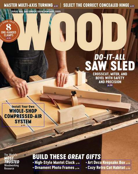 Wood Magazine №300 (December 2024 - January 2025)