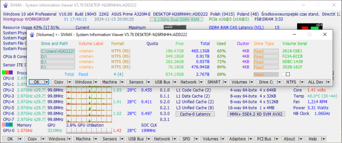 SIV (System Information Viewer) 5.78 [PORTABLE]