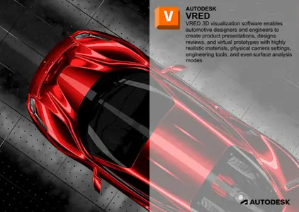 Autodesk VRED Pro & Design 2025.2.1 with Assets Win x64