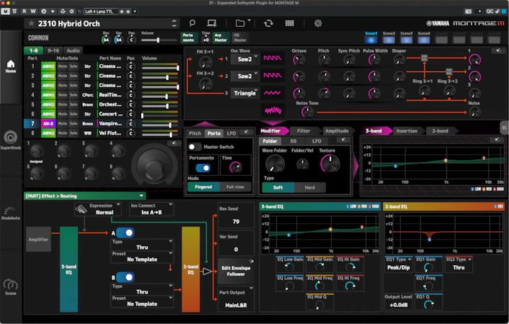 Yamaha Expanded Softsynth Plugin for MONTAGE M v2.0.1