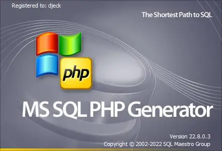 SQLMaestro MS SQL PHP Generator Professional 22.8.0.15 Multilingual