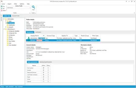 AlbusBit NTFS Permissions Auditor Pro 24.11.14