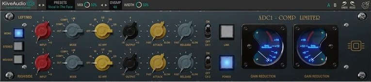 Kiive Audio ADC1 Compressor Limiter v1.1.6