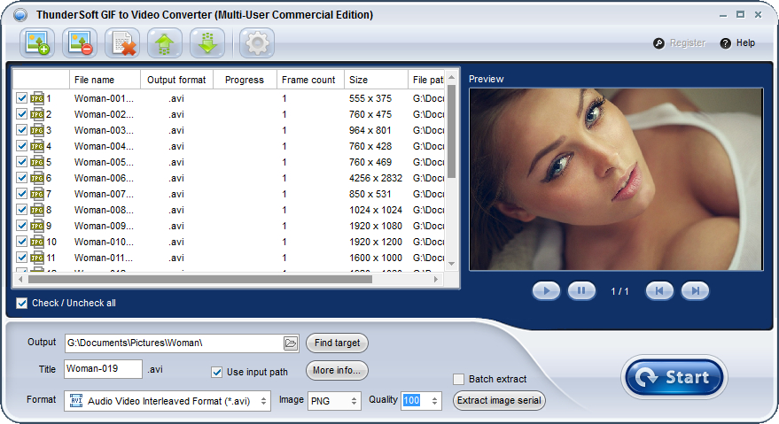 ThunderSoft GIF to Video Converter 5.5.0