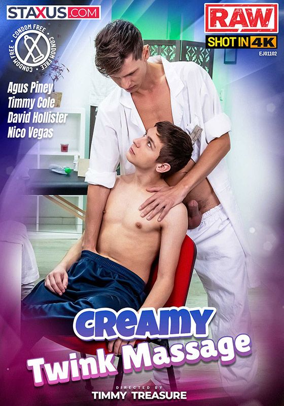 Creamy Twink Massage / Массаж С Кремом (John Smith, Timmy Treasure, Staxus) [2024 г., Anal, Bareback, Big Dick, Blowjob, Oral, Rimming, Young Men, Twinks, WEB-DL, 1080p]