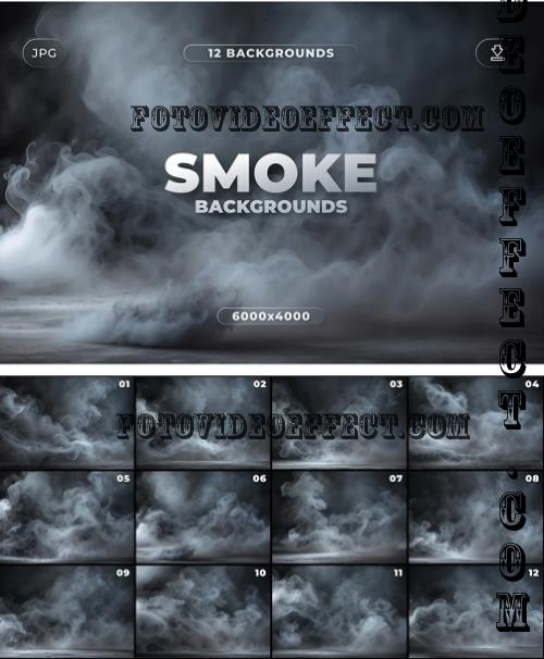 12 Smoke Backgrounds - KDMVZLB