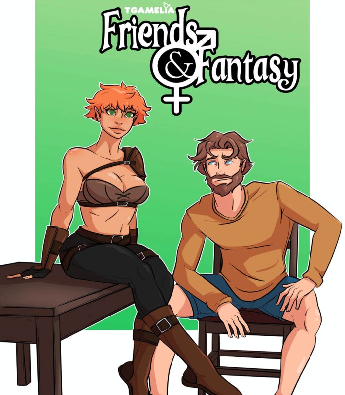 TGAmelia - Friends & Fantasy Porn Comics