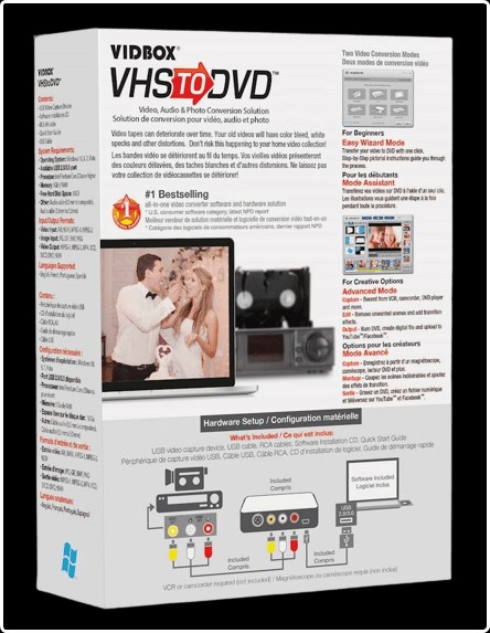 VIDBOX VHS to DVD v11.1.5