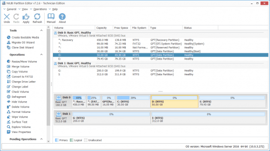 NIUBI Partition Editor v10.0.9 Unlimited Edition - WinPE