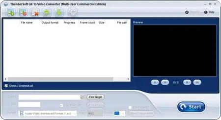 ThunderSoft GIF to Video Converter 5.5