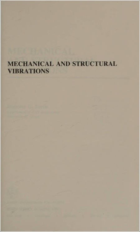 Fertis D  Mechanical and Structural Vibrations 1995