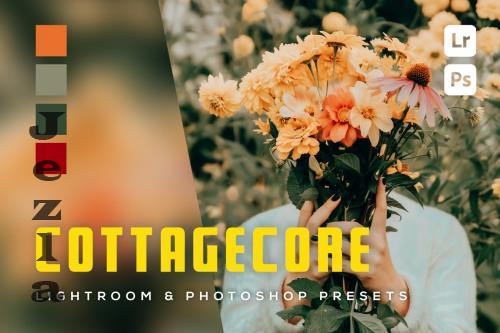 6 Cottagecore Lightroom and Photoshop Presets - BLDFPCF