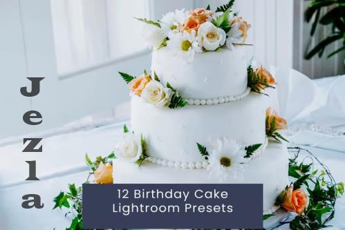 12 Birthday Cake Lightroom Presets - XS6RRZD