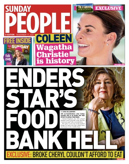 Sunday People - 17 November 2024