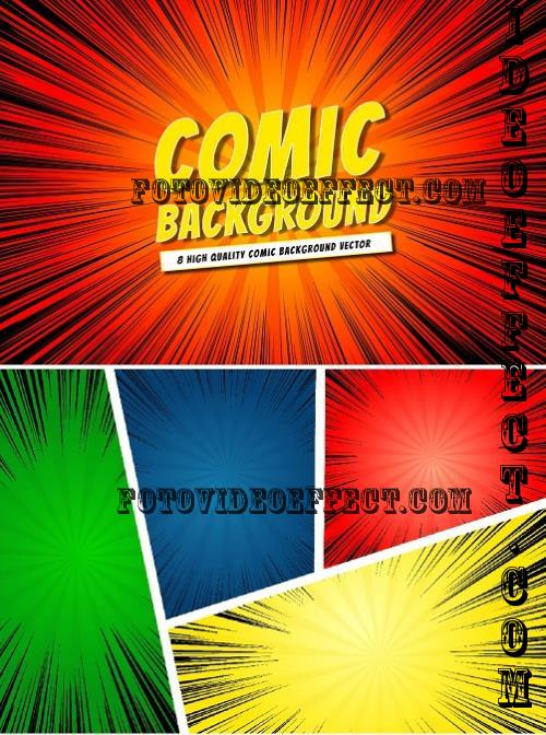 Comic Background #1 - 6XPBUER