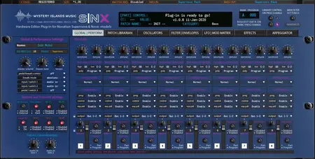 Aura Plugins Novation SNX Editor v1.0.9  (Win/macOS)