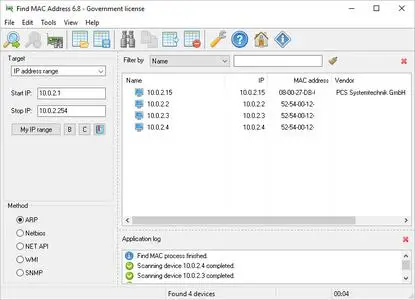 LizardSystems Find MAC Address 24.11 Multilingual + Portable