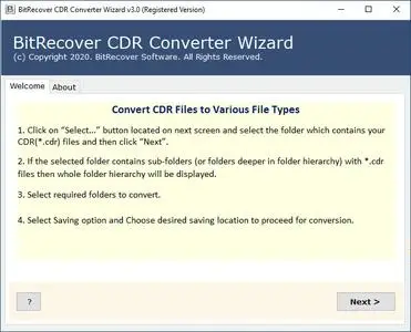 BitRecover CDR Converter Wizard 4.2