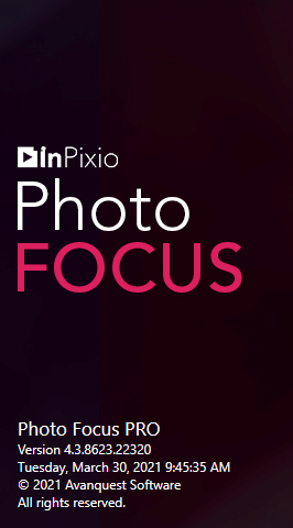 InPixio Photo Focus Pro 4.3.8623.22320