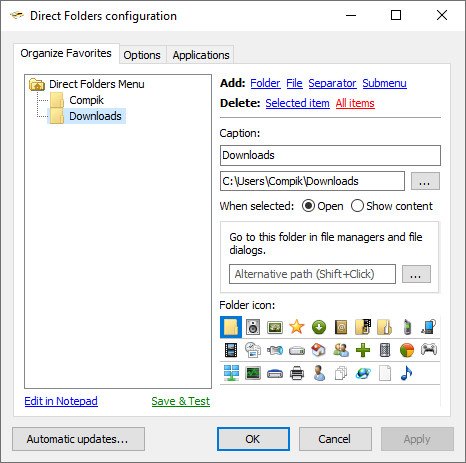 CodeSector Direct Folders Pro 4.3