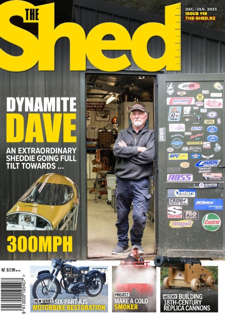 The Shed - Issue 112 - December 2023 - January 2024