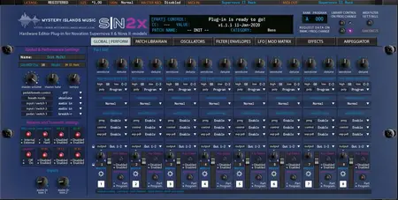 Aura Plugins Novation SN2X Editor v1.1.4 (WinmacOS)