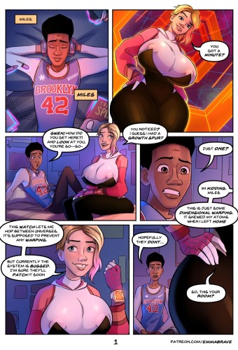 EmmaBrave - Spider-Verse 18+ Porn Comics