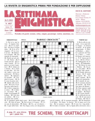 La Settimana Enigmistica N.4827 - 26 Settembre 2024