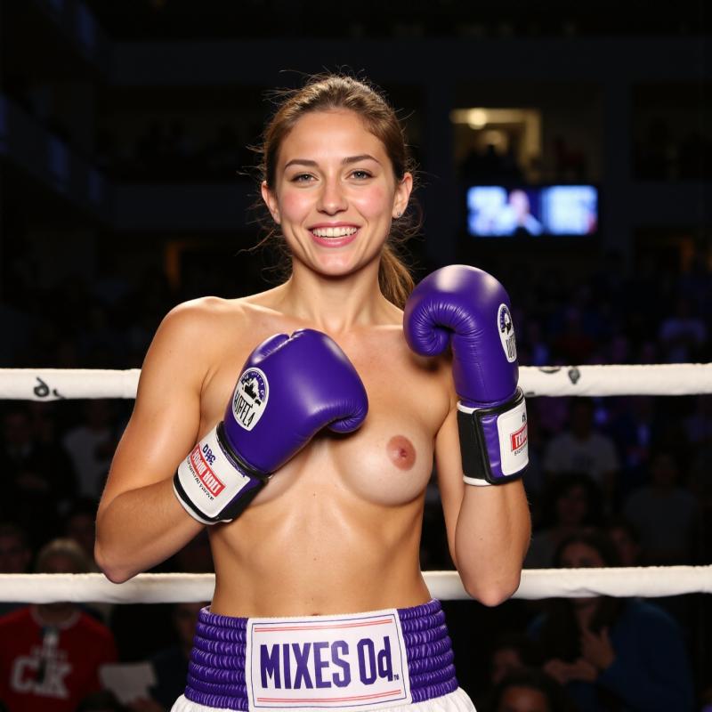 Female Boxer - AI Generated 3D Porn Comic